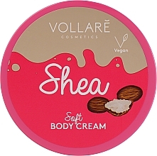 Fragrances, Perfumes, Cosmetics Regenerating Shea Body Cream - Vollare Shea Regenerating S.O.S. Soft Body Cream