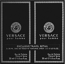 Versace Versace Pour Homme - Set (edt/30ml + edt/30ml) — photo N1