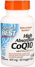 High Absorption Coenzyme Q10 with BioPerine, 400 mg, veg capsules - Doctor's Best — photo N2