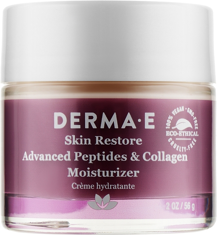 Moisturizing Anti-Deep Wrinkles Peptide Cream - Derma E Skin Restore Peptide Moisturizer — photo N1