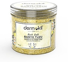 Fragrances, Perfumes, Cosmetics Chamomile & Lemon Oil Bath Salt - Dermokil Bath Salt Chamomile and Lemon