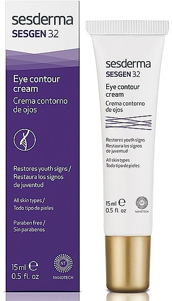 Eye Contour Cream - SesDerma Laboratories Sesgen 32 Eye Contour Cream — photo N1