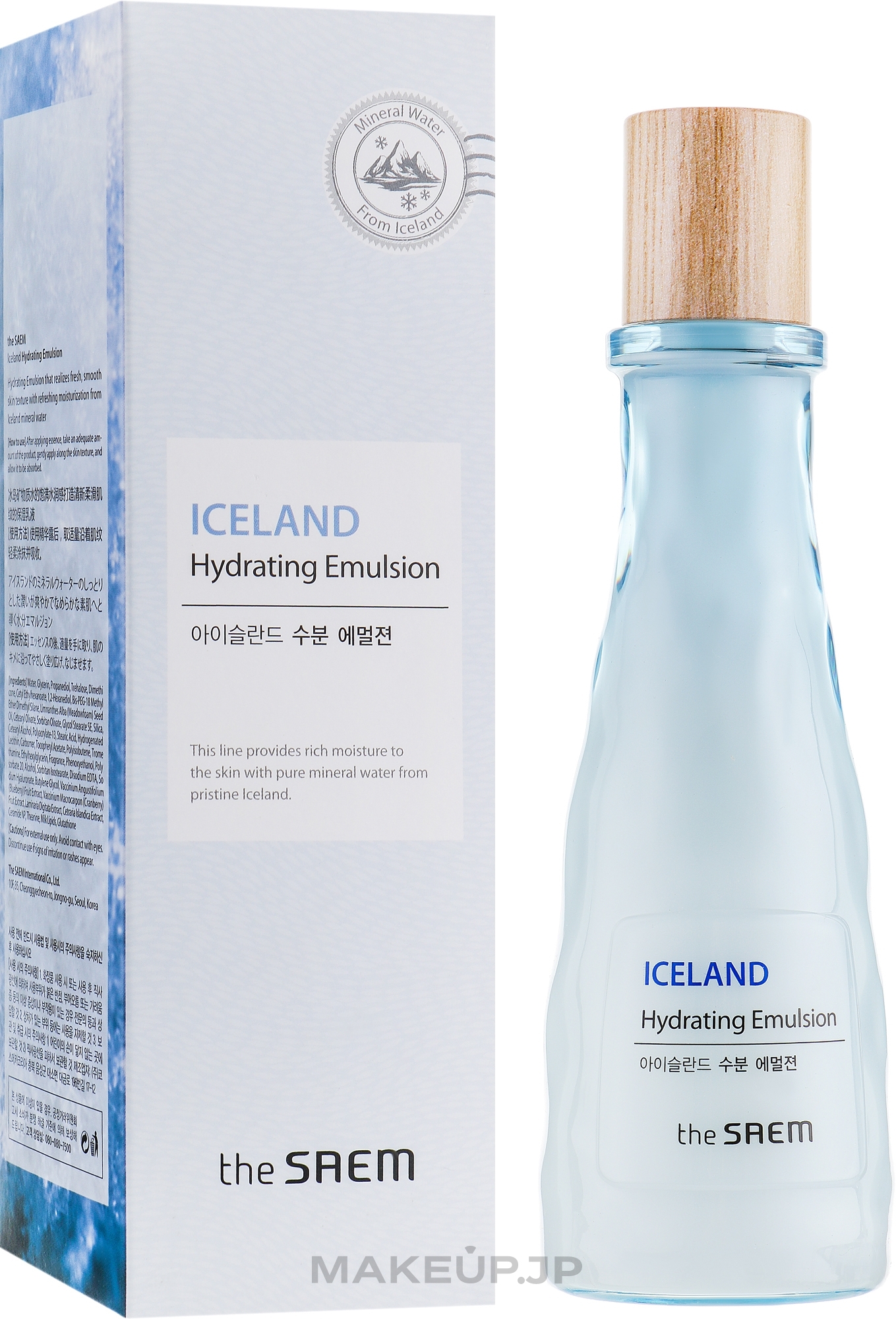 Moisturizing Mineral Emulsion - The Saem Iceland Hydrating Emulsion — photo 140 ml