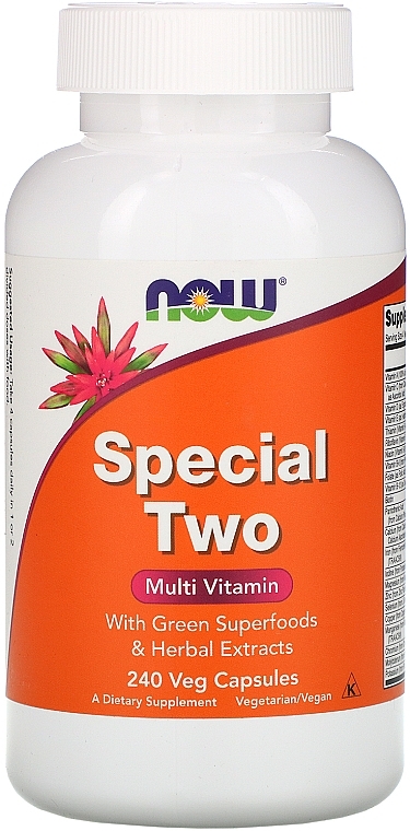 Multivitamins, 240 capsules - Now Foods Special Two Multi Vitamin — photo N1