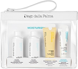 Fragrances, Perfumes, Cosmetics Set - Diego Dalla Palma Hydrating Travel Kit (f/milk/50ml + tonic/50ml + scrub/25ml + cr/15ml + bag)