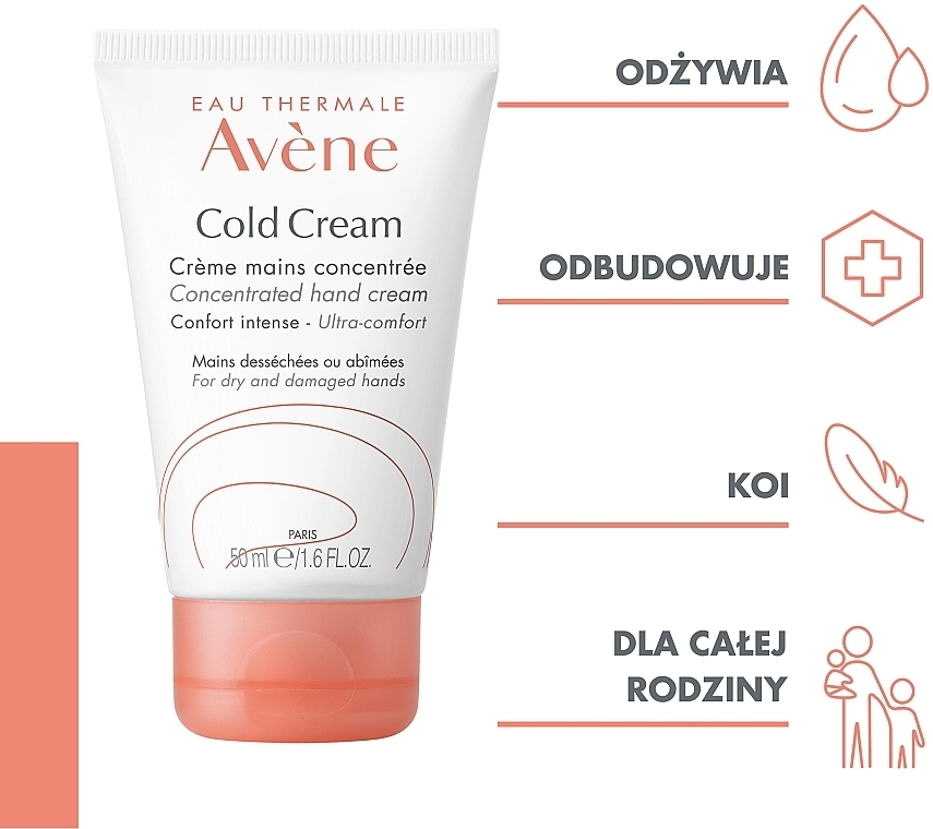 Hand Cream - Avene Eau Thermale Cold Cream Concentrated Hand Cream — photo N4