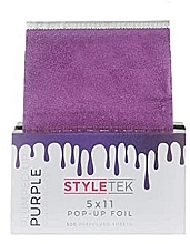 Hair Foil with Easy Glide Dispenser, purple - StyleTek — photo N1