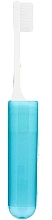 Fragrances, Perfumes, Cosmetics Foldable Travel Toothbrush, blue - Wellbee