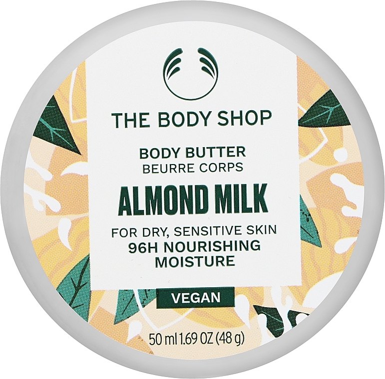 Body Butter "Almond Milk" - The Body Shop Almond Milk Vegan Body Butter — photo N2