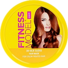 Fragrances, Perfumes, Cosmetics Hair Mask "3D Silk Gloss" - Fito Cosmetic Fitness Model