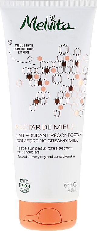 Body Milk-Cream - Melvita Nectar de Miels Comforting Creamy Milk — photo N1