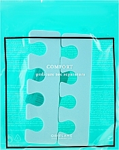 Toe Separator, mint - Oriflame Pedicure Toe Separators — photo N1