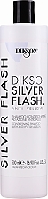 Fragrances, Perfumes, Cosmetics Anti-Yellow Shampoo - Dikson Tec Silver Flash Shampooing