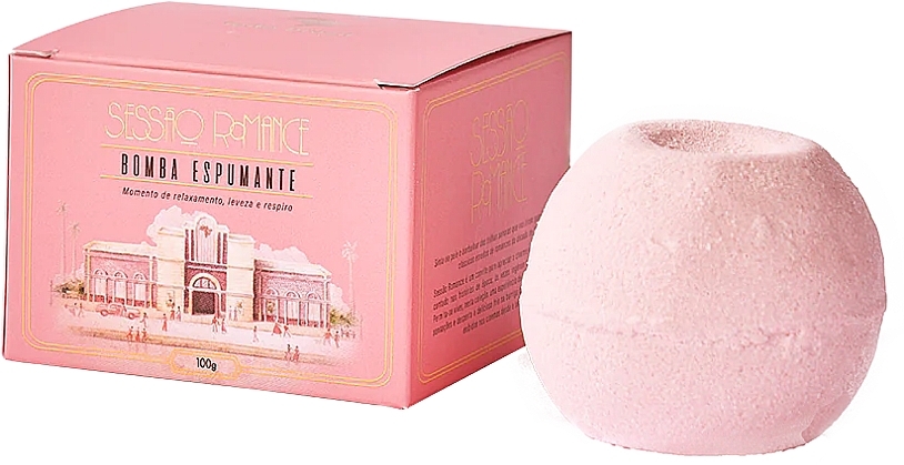 Romance Bath Bomb - Feito Brasil Sessao Romance Sparkling Bomb — photo N1