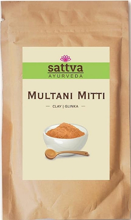 Brightening Face Clay - Sattva Ayurveda Multani Mitti — photo N1