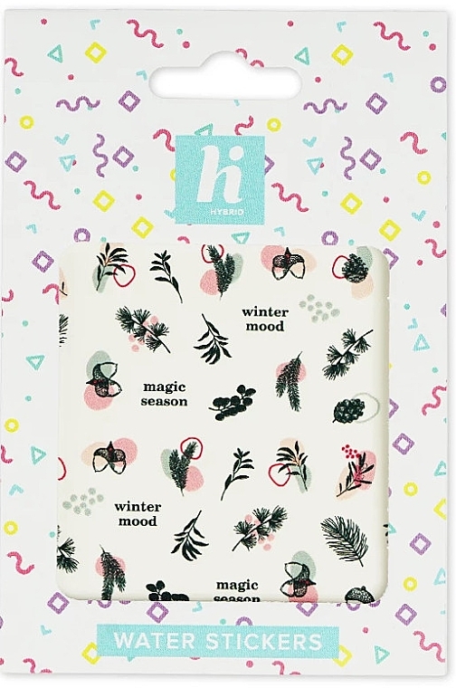 Nail Water Stickers - Hi Hybrid Nail Stickers  — photo N1
