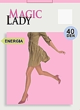 Tights "ENERGIA 40 Den, black - Magic Lady — photo N1