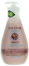 Fragrances, Perfumes, Cosmetics Hand Liquid Soap - Live Clean Replenishing Argan Oil Liquid Hand Soap 