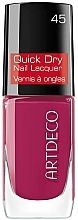 Fragrances, Perfumes, Cosmetics Nail Polish - Artdeco Quick Dry Nail Lacquer