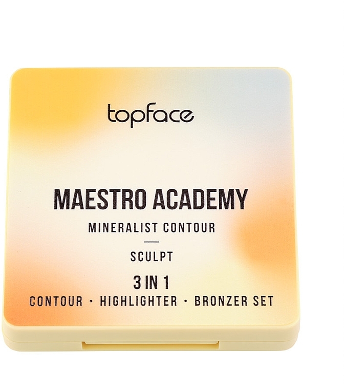 Contour Palette - Topface Maestro Academy Mineralist Contour — photo N2