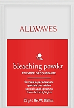 Lightening Hair Powder - Allwaves Powder Bleach — photo N1