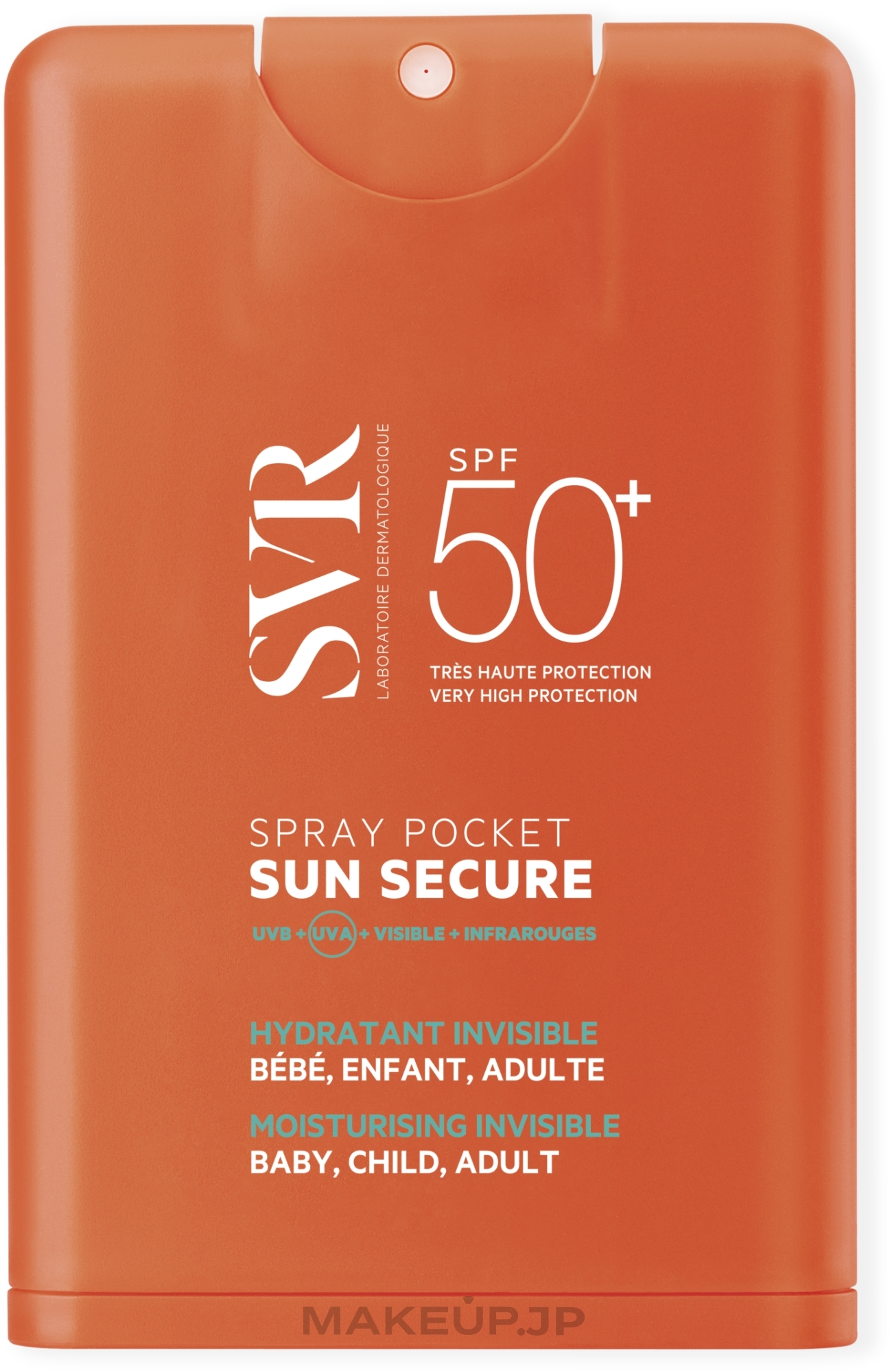 Pocket Sunscreen Spray - SVR Sun Secure Pocket Spray SPF50+ — photo 20 ml