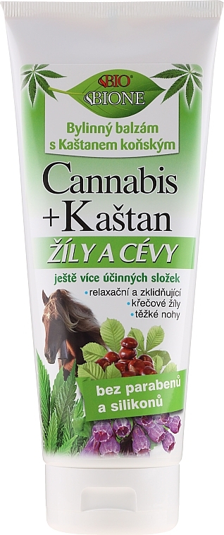 Horse Chestnut Herbal Foot Balm - Bione Cosmetics — photo N1