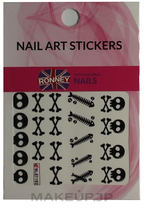 Nail Art Stickers - Ronney Professional Nail Art Stickers — photo RN00125