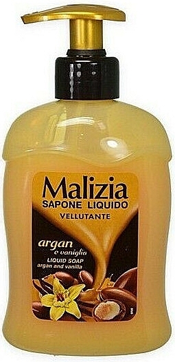 Liquid Soap "Argan & Vanilla" - Malizia Liquid Soap Argan And Vaniglia — photo N1
