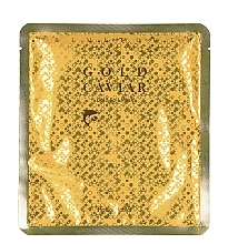 Face Mask with Gold Particles - Holika Holika Prime Youth Gold Caviar Gold Foil Mask — photo N2
