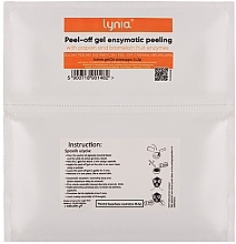 Tropical Fruits Enzyme Face Peeling - Lynia Peel-off Gel Enzymatic Peeling — photo N1