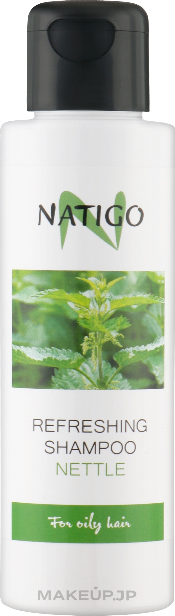 Refreshing Shampoo for Oily Hair 'Nettle' - Natigo Refreshing Shampoo — photo 100 ml