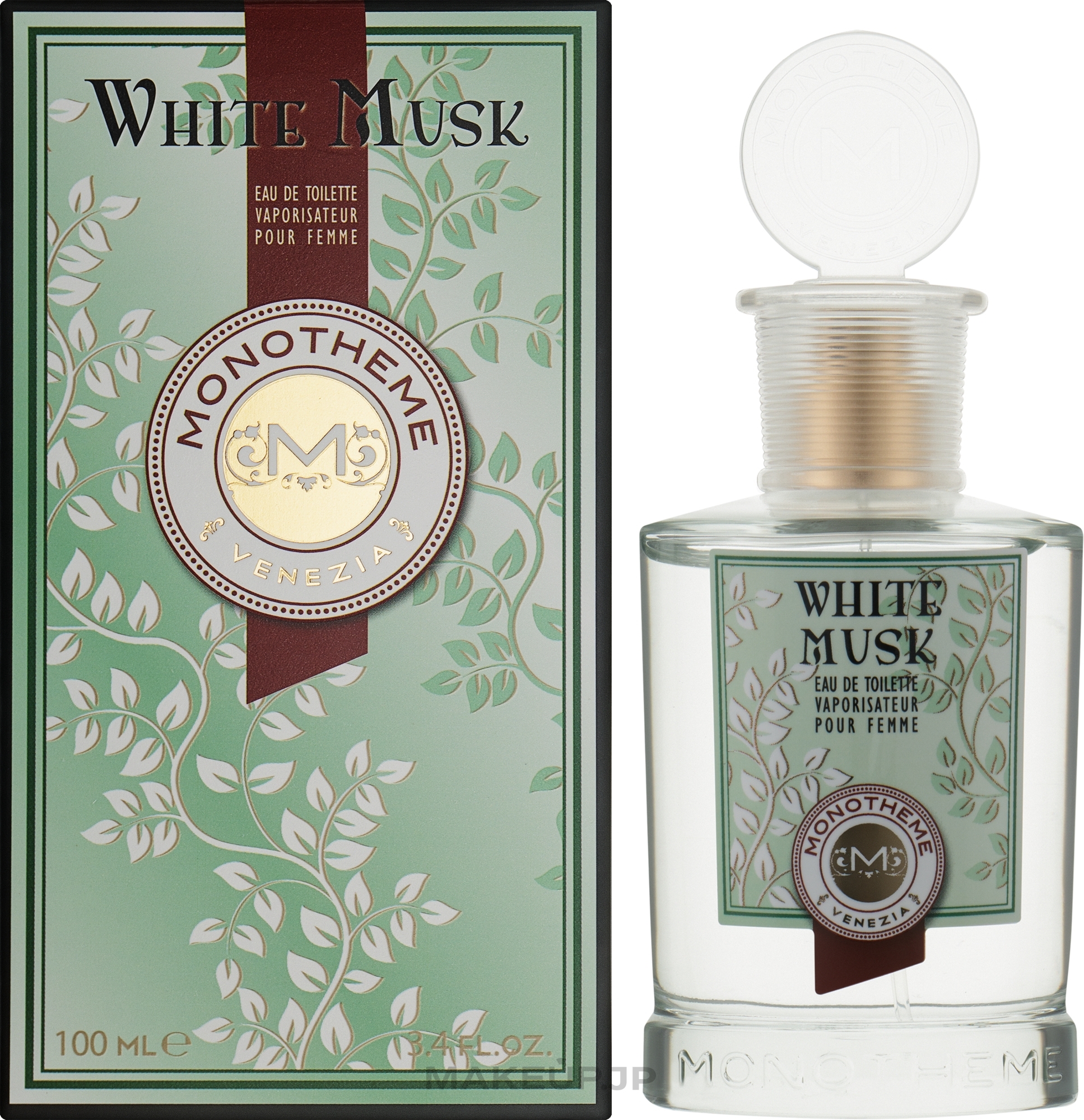 Monotheme White Musk - Eau de Toilette  — photo 100 ml