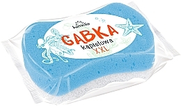 Massage Body Sponge XXL, dark blue - Grosik Camellia Bath Sponge — photo N2