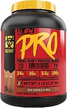 Fragrances, Perfumes, Cosmetics Whey Protein 'Rich Chocolate' - Mutant Pro Rich Chocolate