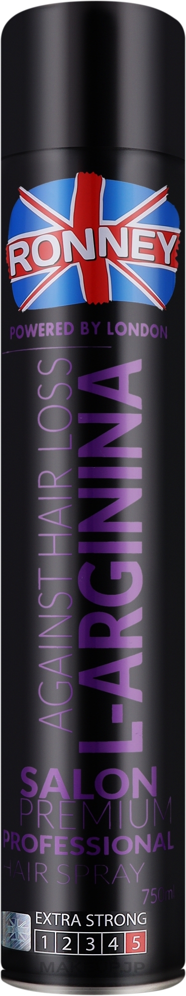 Hair Spray - Ronney Against Hair Loos L-Arginia Hair Spray — photo 750 ml