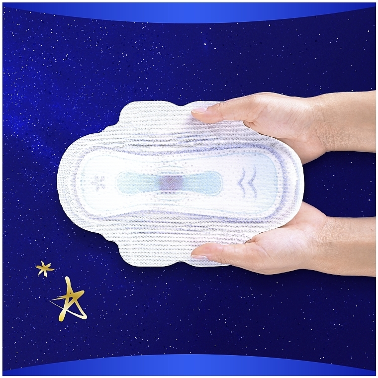 Sanitary Pads, 12pcs - Always Ultra Secure Night Instant Dry Protection — photo N3