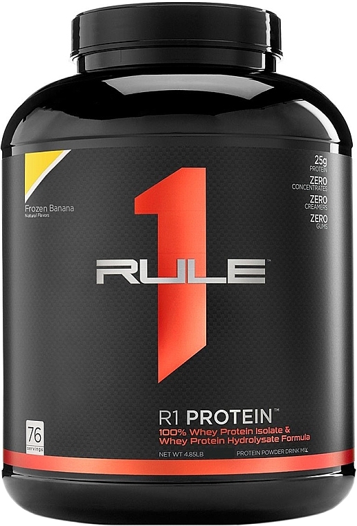 Whey Protein 'Banana' - Rule One R1 Protein Frozen Banana — photo N5