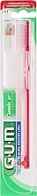 Classic 411 Toothbrush, soft, red - G.U.M Soft Regular Toothbrush — photo N1