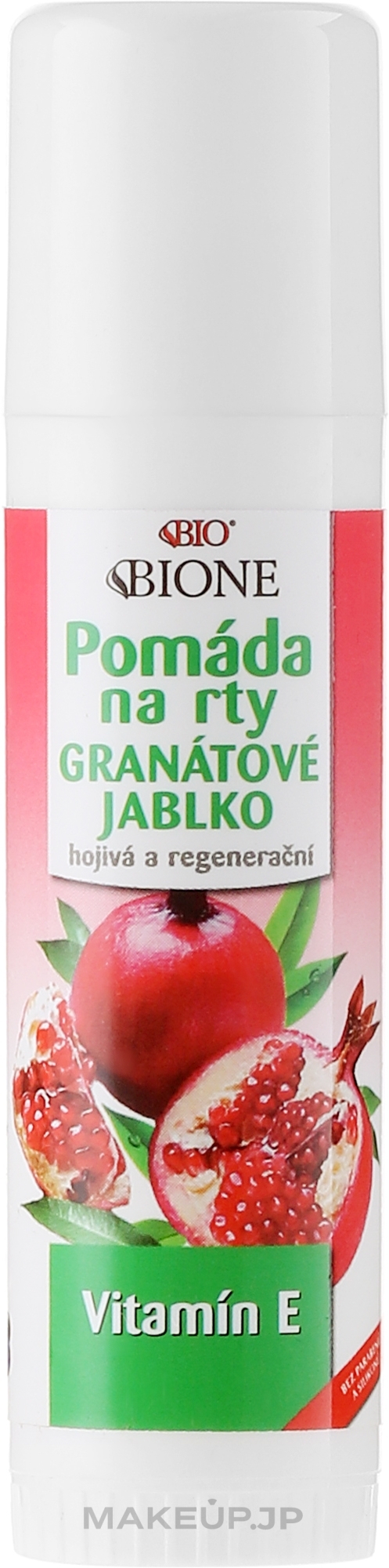 Lip Balm - Bione Cosmetics Pomegranate Lip Balm With Antioxidants — photo 17 ml