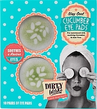 Fragrances, Perfumes, Cosmetics Eye Pads - Dirty Works Stay Cool Cucumber Eye Pads