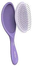 Hair Brush, lilac - Beter Recycled Collection Pneumatic Brush With Removable Base — photo N2