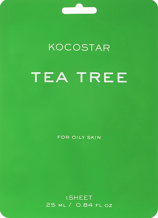 Tea Tree Mask for Oily Skin - Kocostar Tea Tree Mask — photo N1