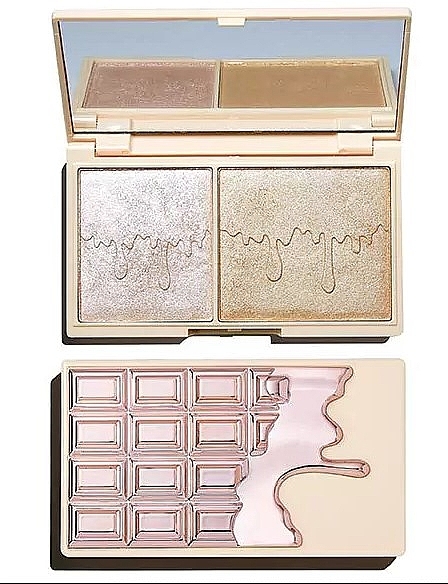 Highlighter Palette - I Heart Revolution Rose Gold Glow Mini — photo N2