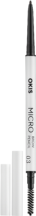 Powder Brow Pencil - Okis Brow Micro Brow Pencil — photo N1