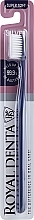 Extra Soft Toothbrush with Silver, blue - Royal Denta Silver Super Soft — photo N1