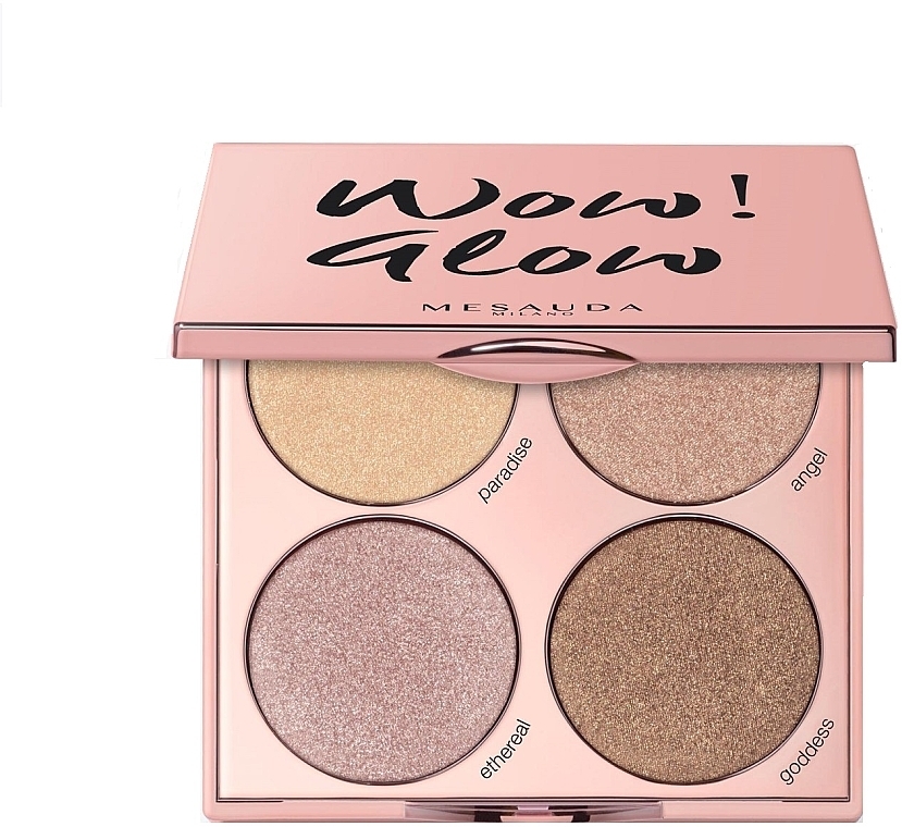 Face Highlighter - Mesauda Milano Wow! Glow Highlighters — photo N2