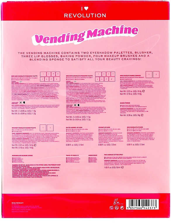 Makeup Set - I Heart Revolution Vending Machine — photo N3