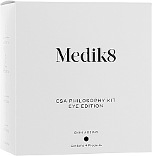 Fragrances, Perfumes, Cosmetics Set - Medik8 The CSA Philosophy Kit Eye Edition (serum/7ml + cr/15ml + serum/7ml + cleanser/30ml)