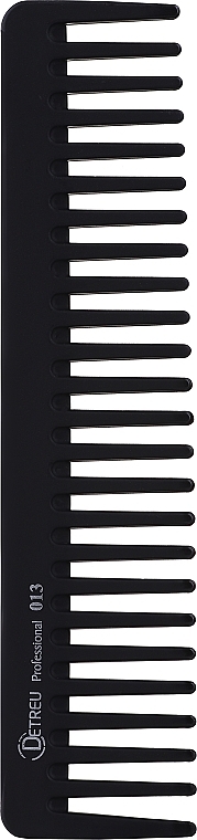 Comb, black - Detreu Professional Comb 013 — photo N1